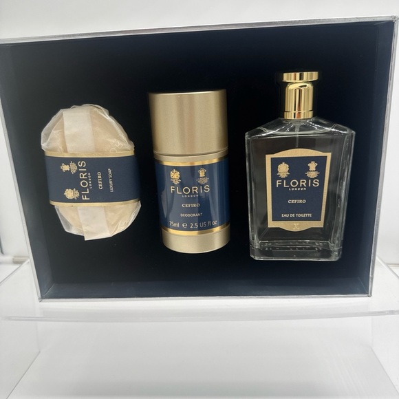 Floris Cefiro Fragrance Set Eau De Toilette - Picture 1 of 5